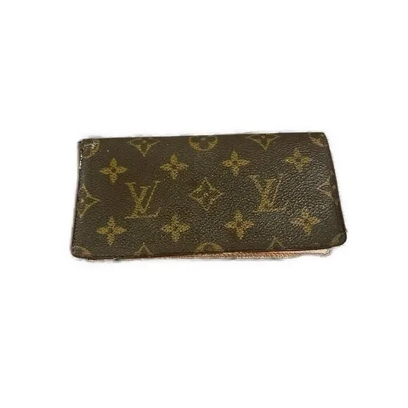 louis vuitton authentic wallet Brown Logo Monogram - Picture 1 of 7
